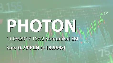 Photon Energy N.V.: Entering the Hungarian market (2017-04-11)