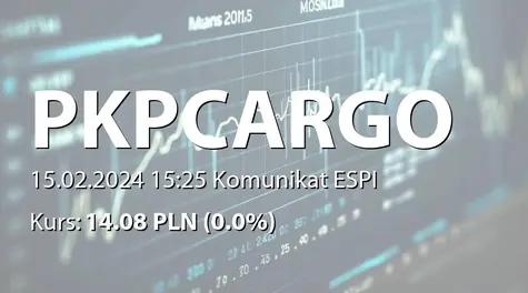 PKP CARGO S.A.: Sprzedaż akcji przez Generali PTE SA (2024-02-15)