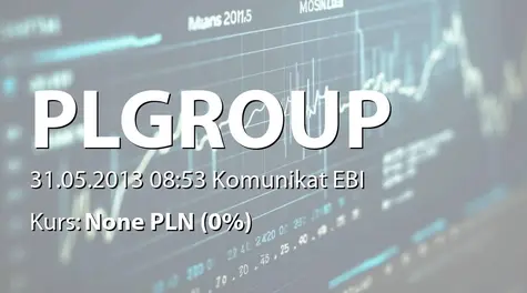 PL Group S.A.: SA-R 2012 (2013-05-31)