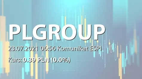 PL Group S.A.: ZWZ - akcjonariusze powyżej 5% (2021-07-23)
