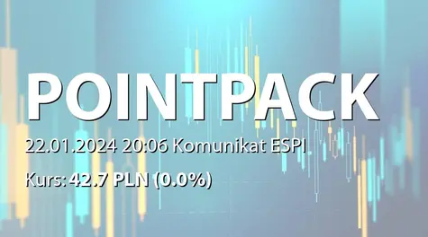 Pointpack S.A.: Przewidywana sprzedaż netto w IV kwartale 2023 (2024-01-22)