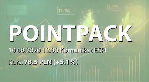 Pointpack S.A.: Umowa z Phillip Morris Polska Distribution sp. z o.o. (2020-08-10)