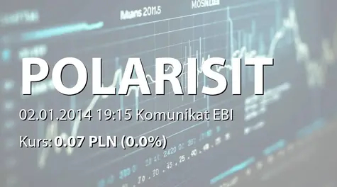 Polaris IT Group S.A.: Incydentalne naruszenie obowiązków informacyjnych (2014-01-02)