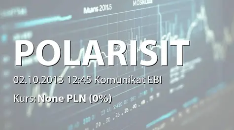 Polaris IT Group S.A.: Wprowadzenie do obrotu na NC akcji serii K i L  (2013-10-02)