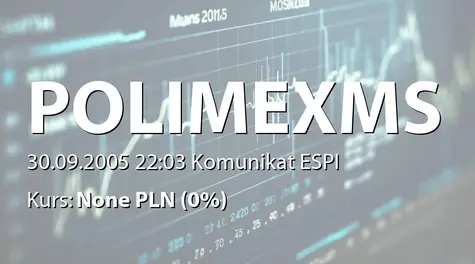 Polimex Mostostal S.A.: SA-P 2005 (2005-09-30)