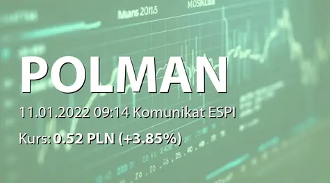 Polman S.A.: Umowa na usługi wymian katalizatorów (2022-01-11)