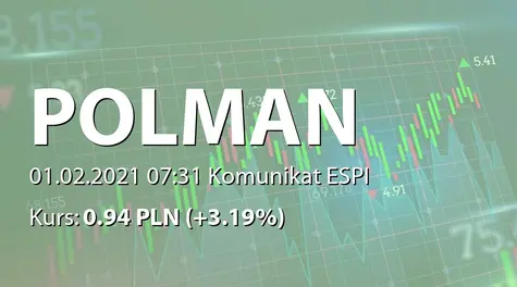 Polman S.A.: Umowa na wymianę złóż katalitycznych w reaktorach (2021-02-01)