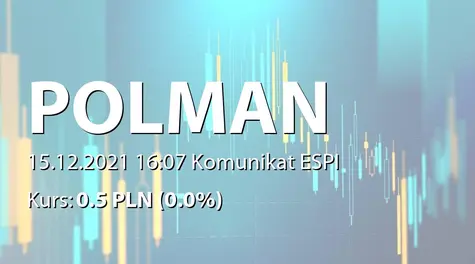 Polman S.A.: Zakup akcji własnych (2021-12-15)