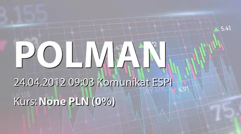 Polman S.A.: Zakup akcji własnych (2012-04-24)