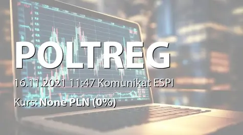 PolTREG S.A.: Uzyskanie dostępu do ESPI (2021-11-16)