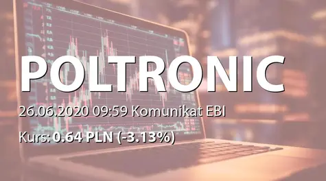 Poltronic S.A.: SA-Q1 2020 (2020-06-26)