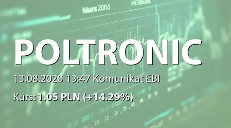 Poltronic S.A.: SA-Q2 2020 (2020-08-13)