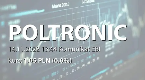 Poltronic S.A.: SA-Q3 2022 (2022-11-14)