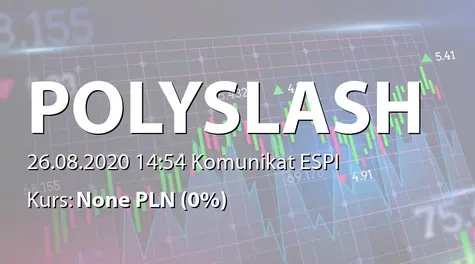 Polyslash S.A.: Sprzedaż akcji przez Prezesa Zarządu (2020-08-26)