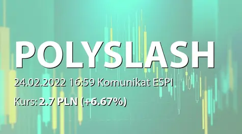 Polyslash S.A.: Zbycie akcji przez PlayWay SA (2022-02-24)