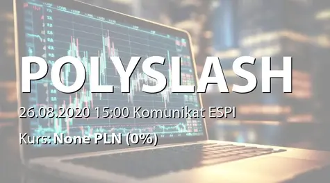 Polyslash S.A.: Zmniejszenie stanu posiadania akcji przez Play Way (2020-08-26)