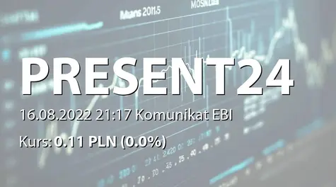 Present24 S.A.: SA-Q2 2022 (2022-08-16)