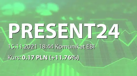 Present24 S.A.: SA-Q3 2021 (2021-11-15)