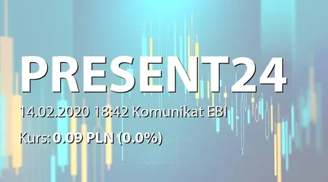 Present24 S.A.: SA-Q4 2019 (2020-02-14)