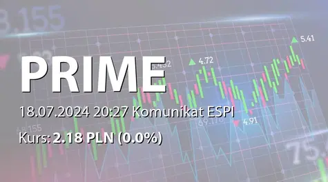 Prime Alternatywna Spółka Inwestycyjna S.A.: Sprzedaż akcji przez Hegen Invest ASI sp. z o.o., zakup akcji przez Prime Vision ASI sp. z o.o. (2024-07-18)