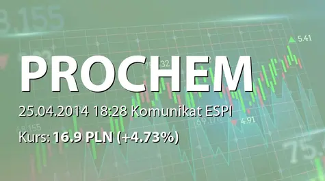 Prochem S.A.: SA-RS 2013 (2014-04-25)