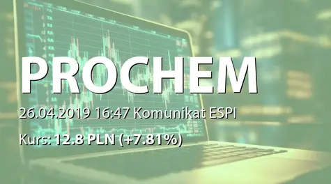 Prochem S.A.: SA-RS 2018 (2019-04-26)