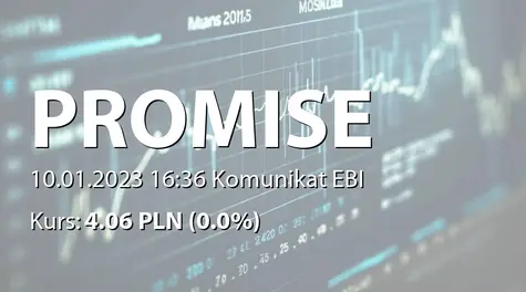 A.P.N. Promise S.A.: Terminy przekazywania raportów okresowych w 2023 roku (2023-01-10)