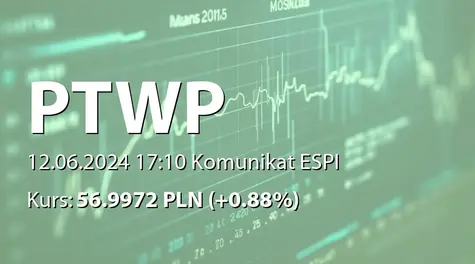 Polskie Towarzystwo Wspierania Przedsiębiorczości S.A.: Rekomendacja Zarządu ws. wypłaty dywidendy - 4,69 PLN (2024-06-12)