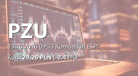 Powszechny Zakład Ubezpieczeń S.A.: Rozpoczęcie negocjacji ws. nabycia akcji Banku Pekao SA (2016-10-15)