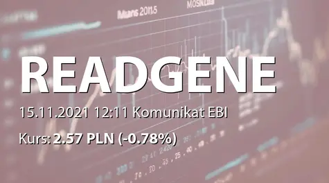 Read-Gene S.A.: SA-QSr3 2021 (2021-11-15)