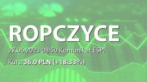 Zakłady Magnezytowe ROPCZYCE S.A.: Nabycie akcji przez uczestników Programu Motywacyjnego (2023-06-27)