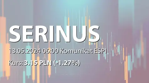 Serinus Energy Plc: SA-QS1 2024 (2024-05-13)