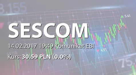 Sescom S.A.: SA-QSr1 2016/2017 (2017-02-14)