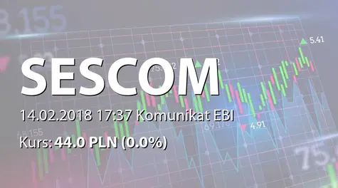 Sescom S.A.: SA-QSr1 2017/2018 (2018-02-14)