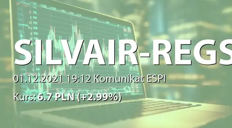 SILVAIR, Inc.: Bezwarunkowe uprawnienie do objęcia akcji przez Krzysztofa Januszkiewicza (2021-12-01)