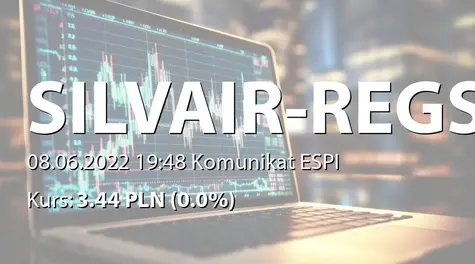 SILVAIR, Inc.: Nabycie akcji przez dyrektora (2022-06-08)