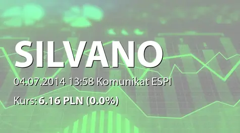 AS Silvano Fashion Group: Share buyback transactions (2014-07-04)