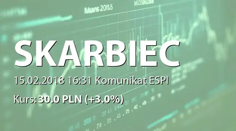 Skarbiec Holding S.A.: SA-PSr 2017/2018 (2018-02-15)