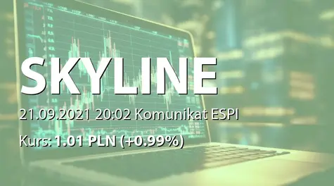 Skyline Investment S.A.: NWZ - wykaz akcjonariuszy (2021-09-21)