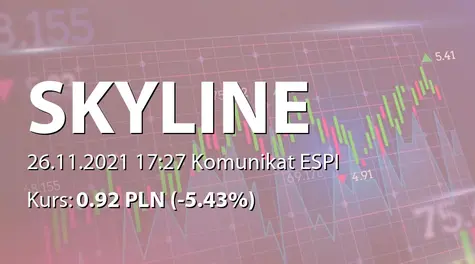 Skyline Investment S.A.: SA-QSr3 2021 - korekta (2021-11-26)