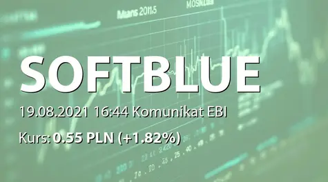 SoftBlue S.A.: SA-Q2 2021 - korekta (2021-08-19)