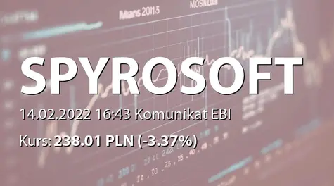 SpyroSoft S.A.: SA-QSr4 2021 (2022-02-14)