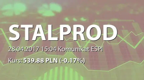 Stalprodukt S.A.: SA-R 2016 (2017-04-28)