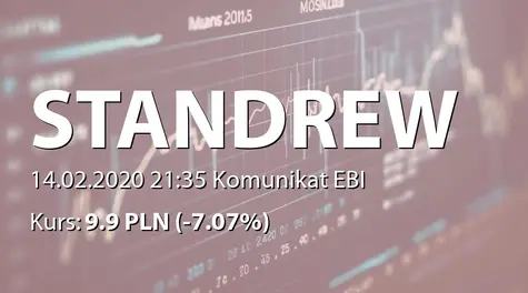 Standrew S.A.: SA-Q4 2019 (2020-02-14)