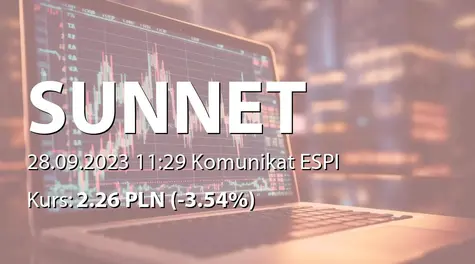 Sunway Network S.A.: Korekta tytułu raportu ESPI 46/2023 (2023-09-28)