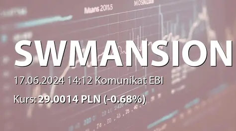 Software Mansion S.A.: Wypłata dywidendy - 0,97 PLN (2024-06-17)