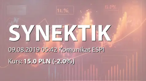 Synektik S.A.: SA-QSr3 2018/2019 (2019-08-09)