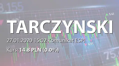 Tarczyński S.A.: Terminy przekazywania raportów w 2020 roku (2020-01-27)