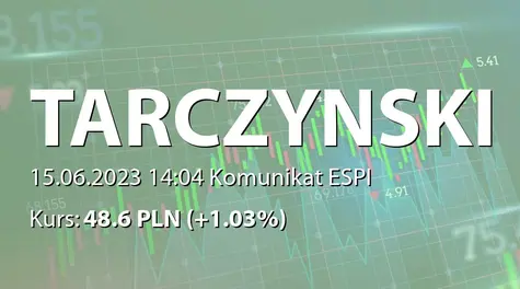 Tarczyński S.A.: ZWZ - podjęte uchwały: wypłata dywidendy - 2,20 PLN, zmiany w statucie (2023-06-15)