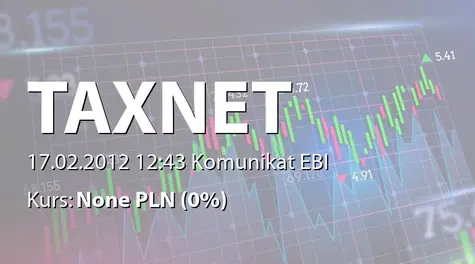 Tax-Net S.A.: Zmiana funkcji pełnionych przez członków RN (2012-02-17)